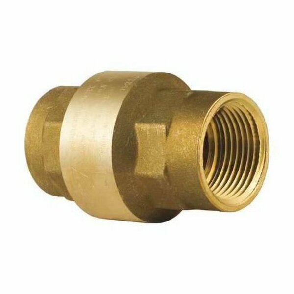 Bonomi North America 2in LEAD FREE HIGH FLOW RATE IN-LINE SPRING LOADED CHECK VALVE 100012LF-2